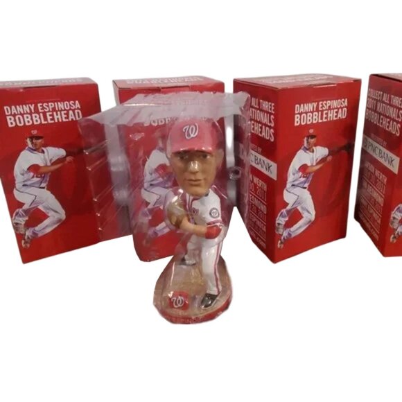 September 10, 2011 Danny Espinosa Washington Nationals MLB Bobblehead - Picture 1 of 6